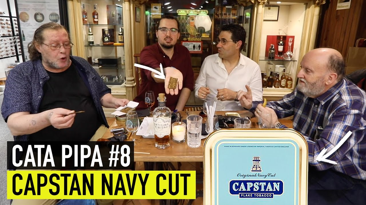 🔥Fumamos CAPSTAN Original NAVY CUT | [CATA de PIPA #8] | Cigar Specialist