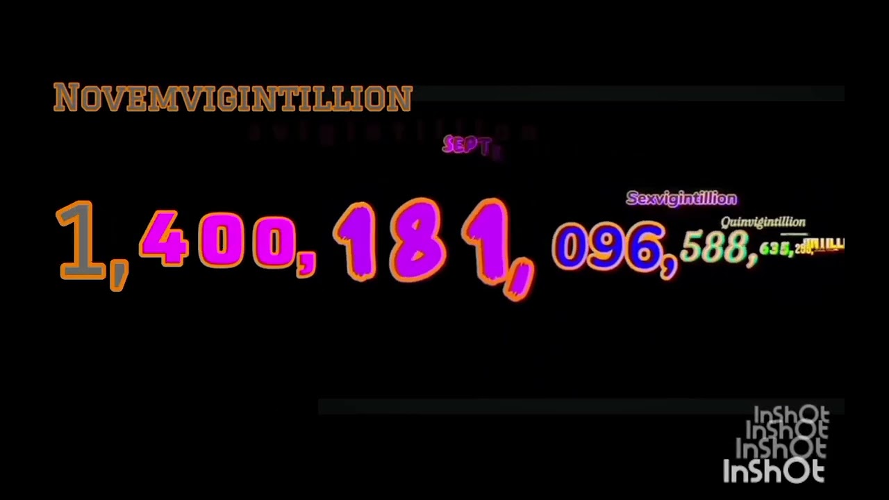 Numbers 0 to Trigintillion 10/10 with sounds FINAL