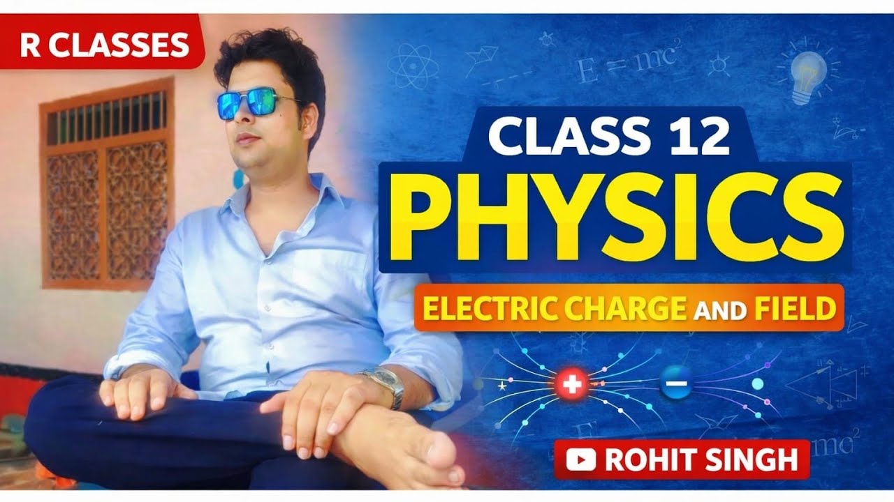 Coulomb's law (electric charge and field)#physics #class12 