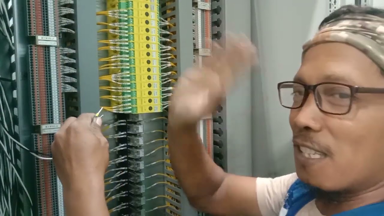 Termination cable control panel