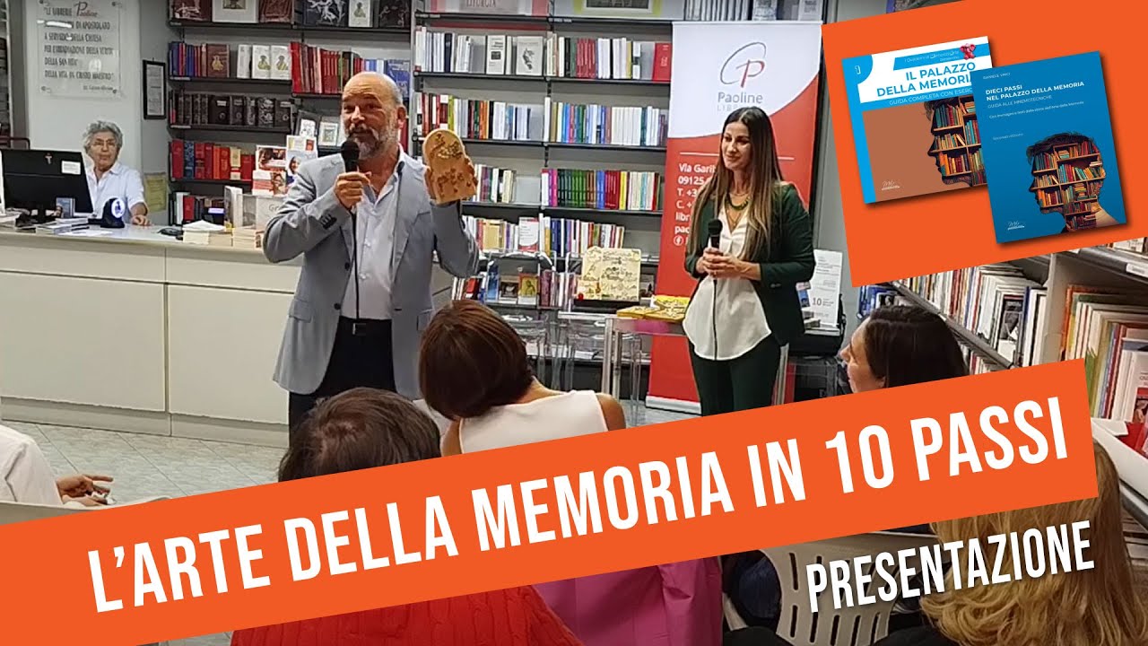 🧠 “Dieci passi nel Palazzo della Memoria” e i Quaderni di MemorizzArte | Presentazione Daniele Vinci