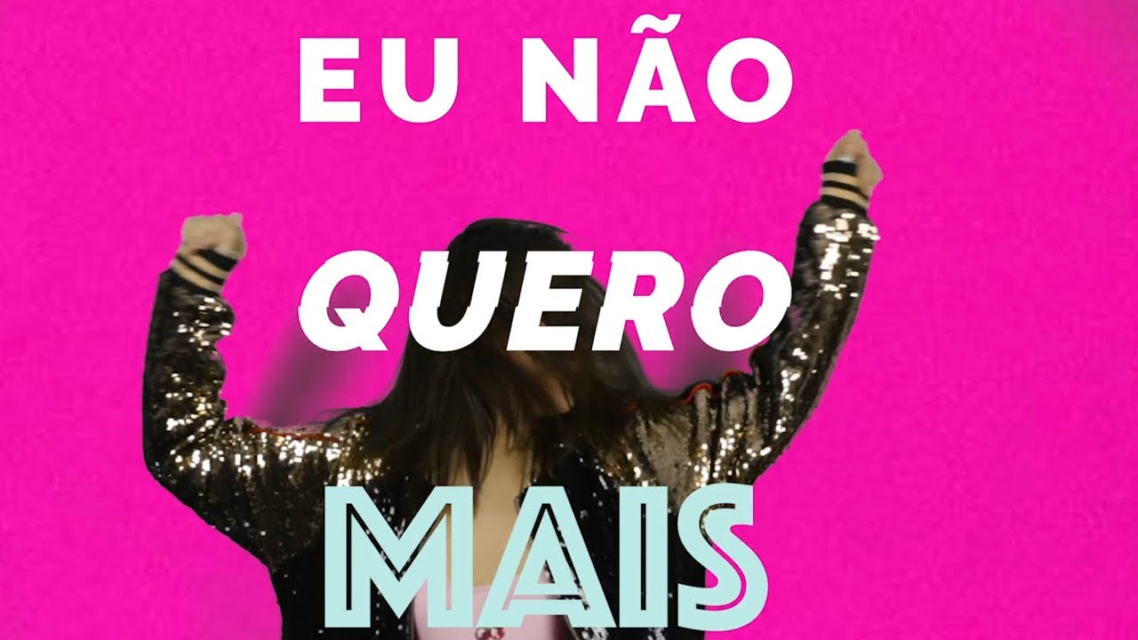 Cammie - Eu não quero mais (Lyric Video)