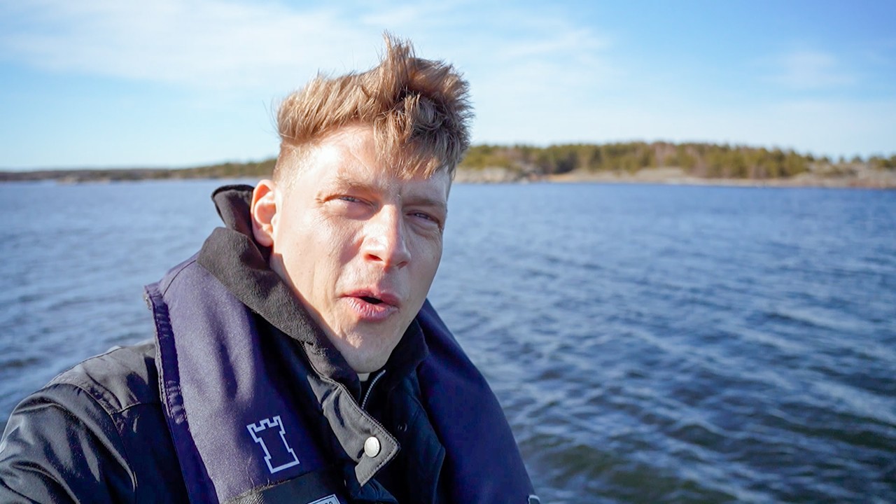 Skarpskjutning och Stridsbåt Med Finska Kustjägare!