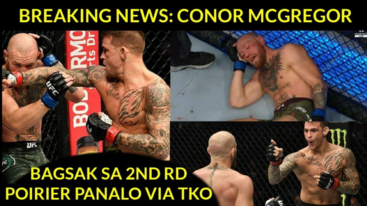 BREAKING NEWS: Conor McGregor Bagsak sa 2nd Rd, Dustin Poirier Panalo via TKO| UFC January 24, 2021