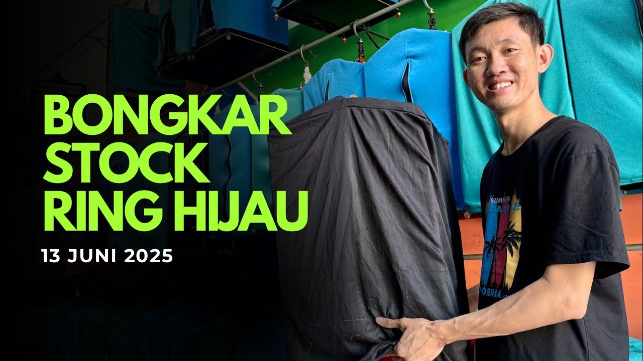 Bongkar Stock Trotol Trah Nasional Ring GMK HIJAU 13 Juni 2025