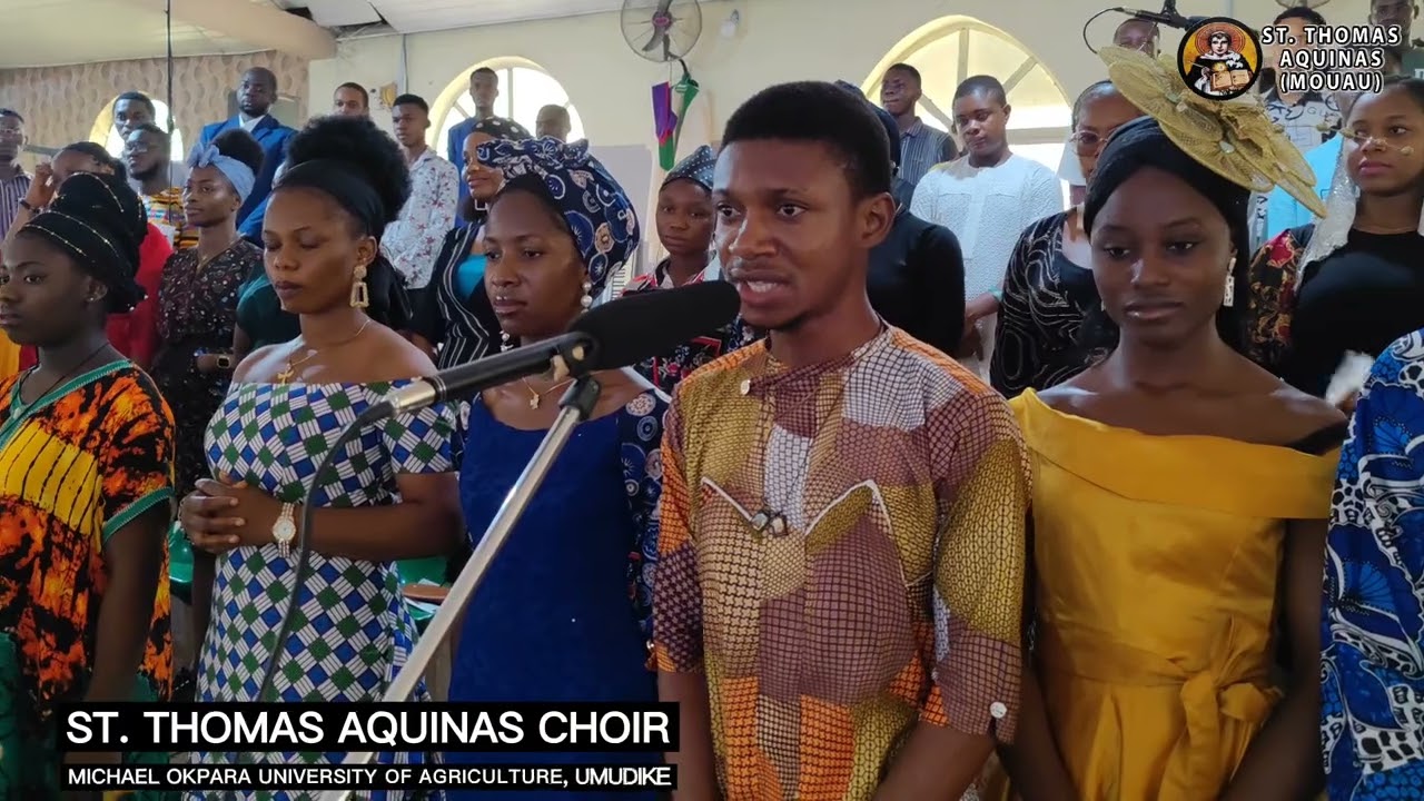 AGNUS DEI - SOUL PIERCING MUSIC BY ST. THOMAS AQUINAS CHOIR (ST THOMAS AQUINAS MOUAU)