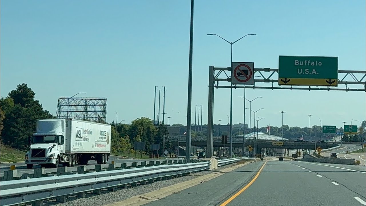 United States - Canada Border Crossing - Peace Bridge (Fort Erie, ON ~ Buffalo, NY) 