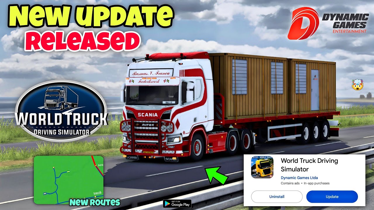 World Truck Driving Simulator New Update | Info For Upcoming New Trucks & Offroad Map | Truck Game