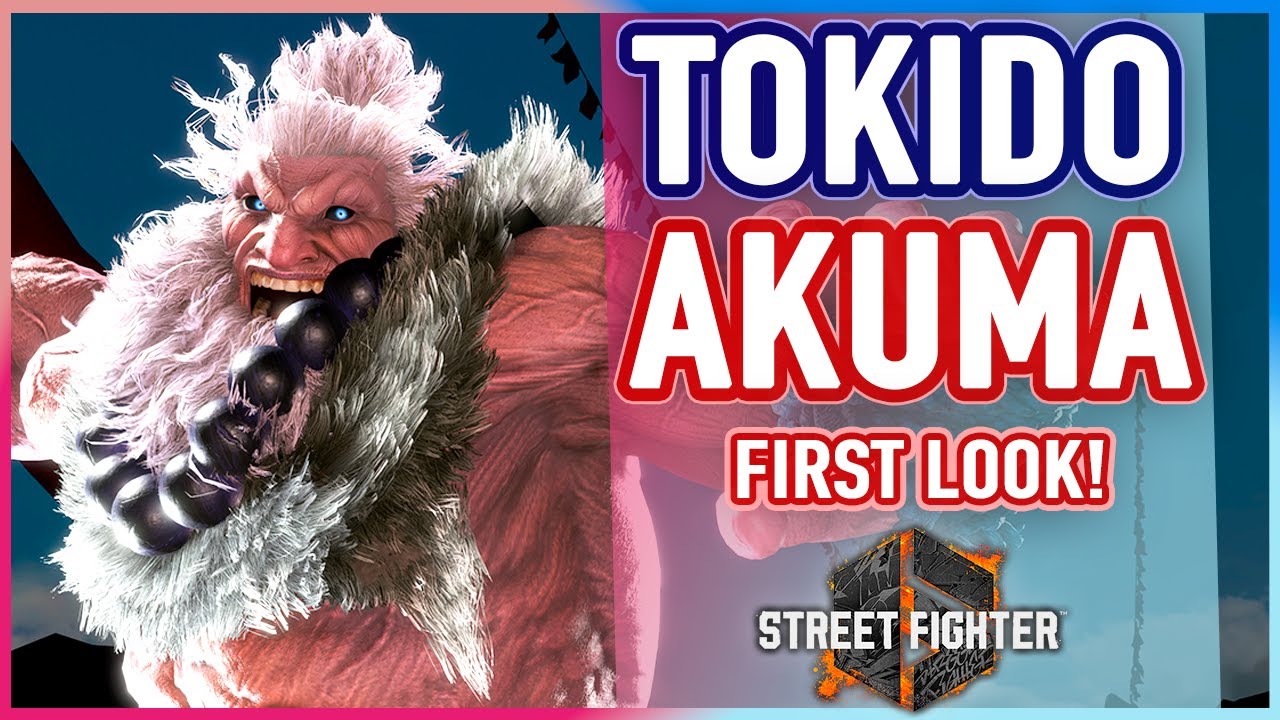 SF6 🔥 TOKIDO + AKUMA! FIRST LOOK! 🔥 SF6 High Level Gameplay