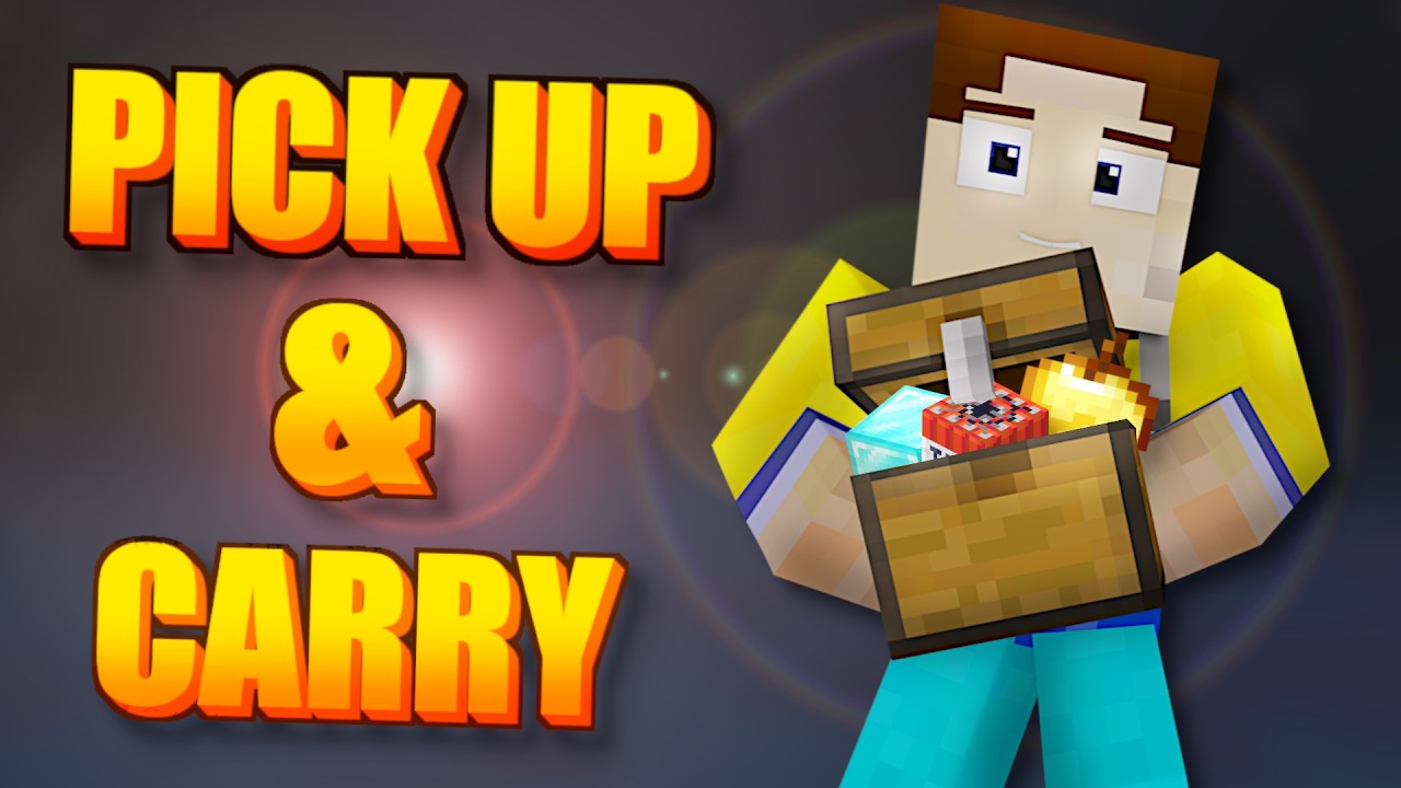 Как подбирать и переносить мобов и игроков в Minecraft Bedrock и MCPE!