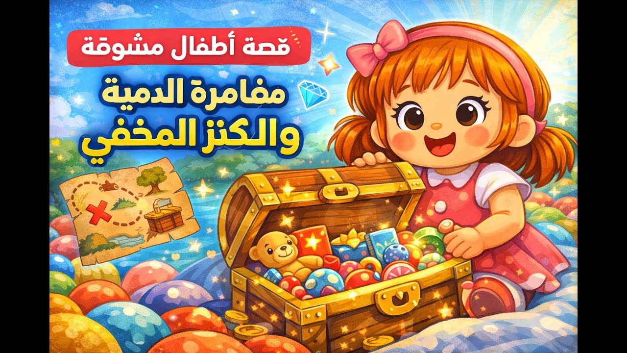 قصة أطفال مشوقة | مغامرة الدمية ليلي والكنز المخفي
