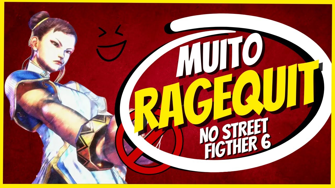 Os RAGEQUITS no STREET FIGTHER 6 são hilários! KKKKKKK