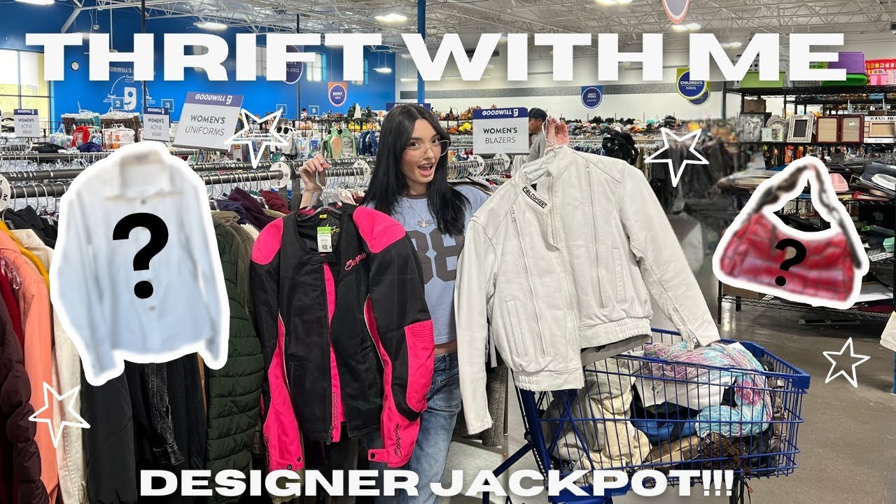 THRIFT WITH ME: I hit the designer jackpot!!! 🛍️