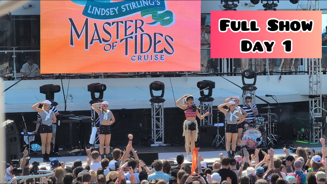 Lindsey Stirling's FULL SHOW Day 1 on her Master of Tides Cruise 2025