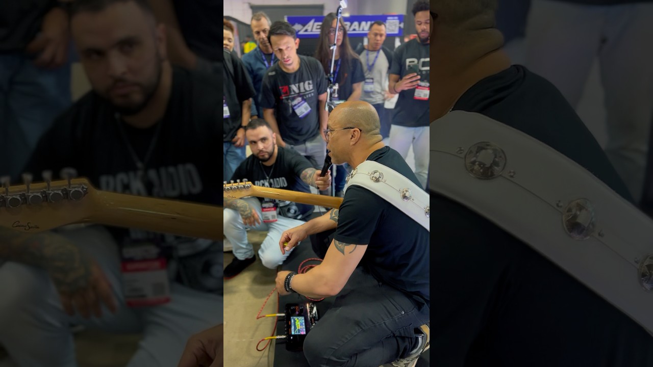 Pedaleira de Guitarra com IA? Cacau Santos demonstra a Mooer GS1000