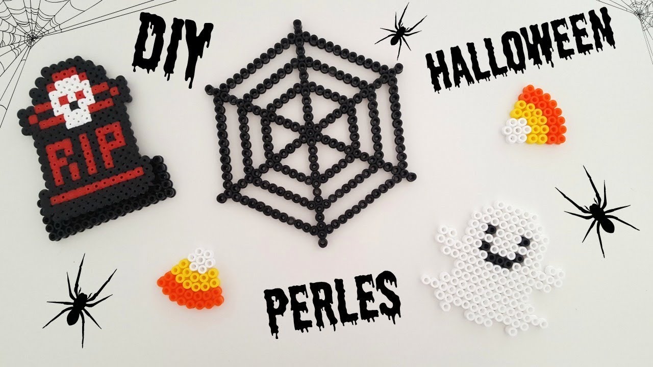 DIY PERLES À REPASSER HAMA HALLOWEEN 2017