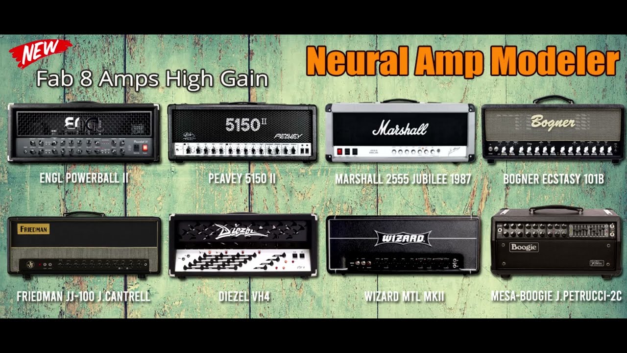 Neural Amp Modeler 8 profile of Fab 8 Amps High Gain