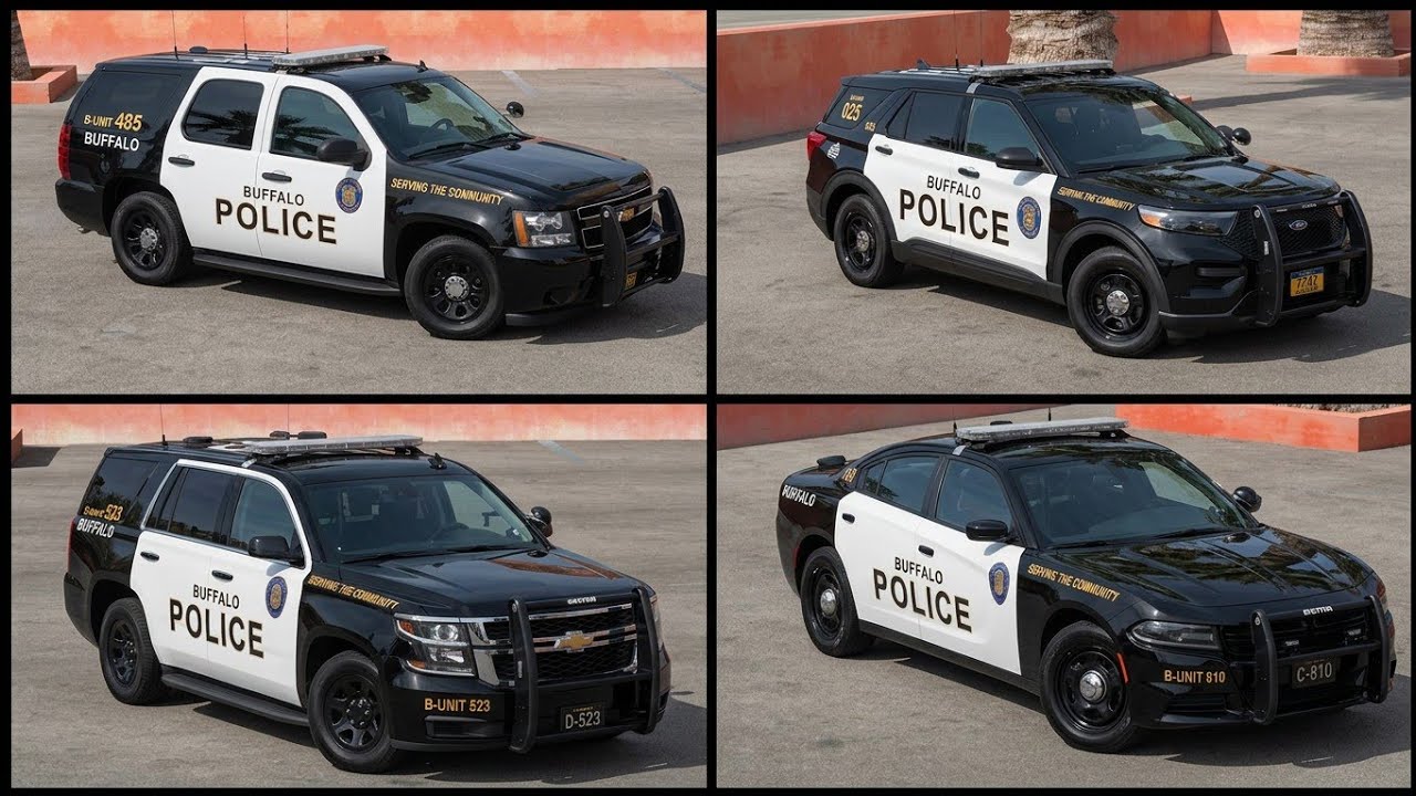 Gta sa v2 avs private buffalo police department police car pack showcase