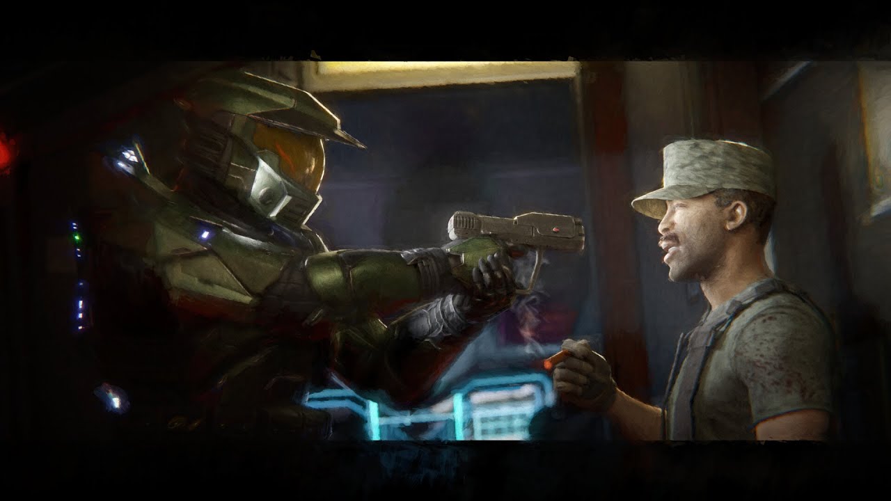Master Chief and Johnson Being Best Friends