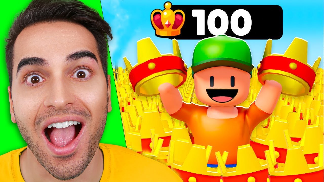HO VINTO 100 VOLTE SU STUMBLE GUYS!!