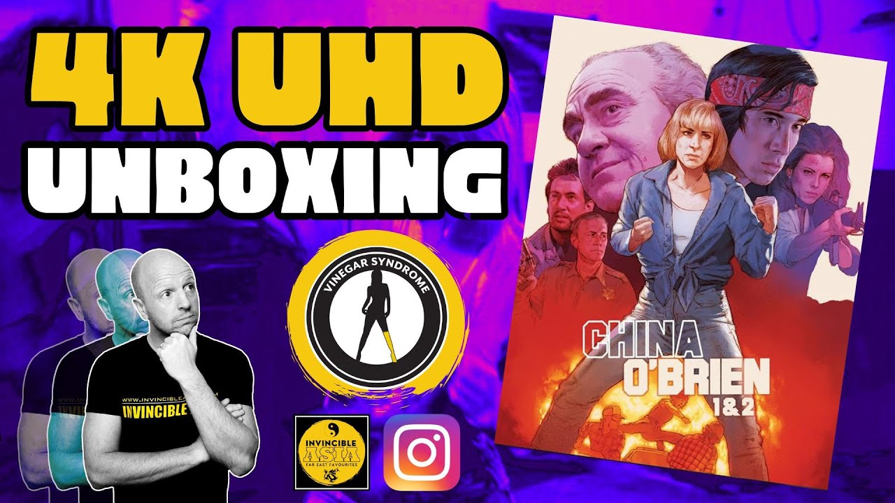 CHINA O'BRIEN 1 & 2 - Vinegar Syndrome 4K UHD Unboxing & Review