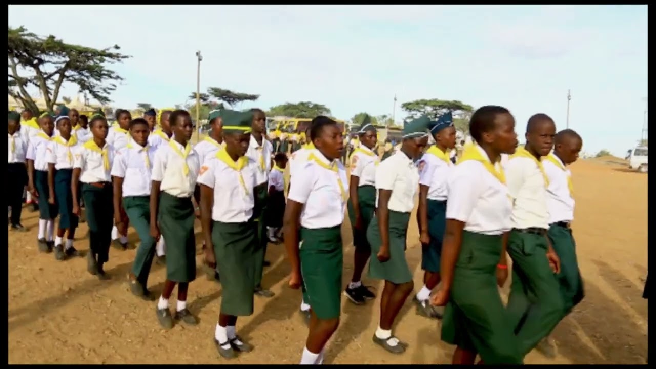 EKUC PATHFINDER CAMPOREE MAASAI MARA. MAXWEL PATHFINDER MARCHING DRILLS