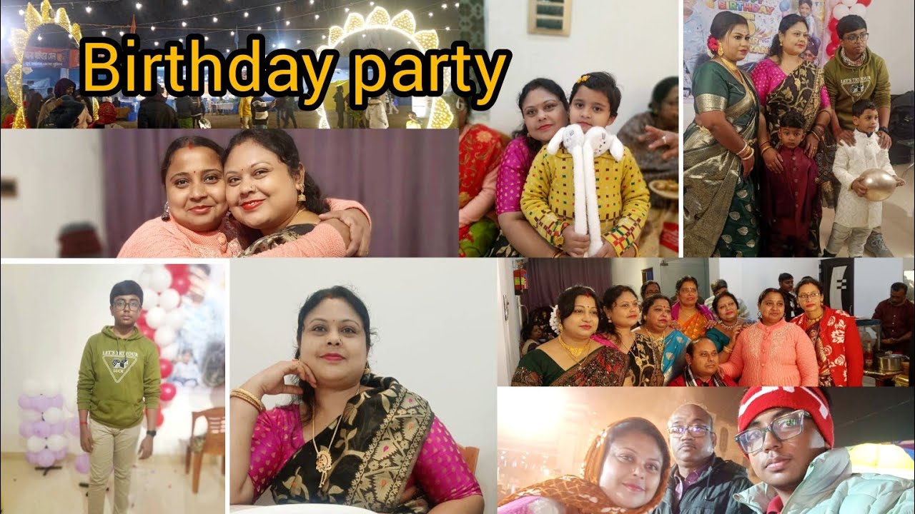আজ গেলাম দিদির নাতির জন্মদিনের অনুষ্ঠানে || রাতে গেলাম কাবোর গান শুনতে ||