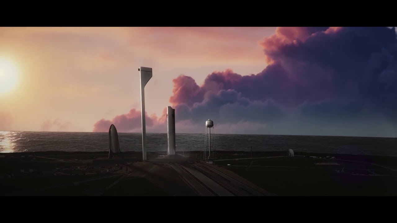 SpaceX Interplanetary Transport SYSTEM FULL HD