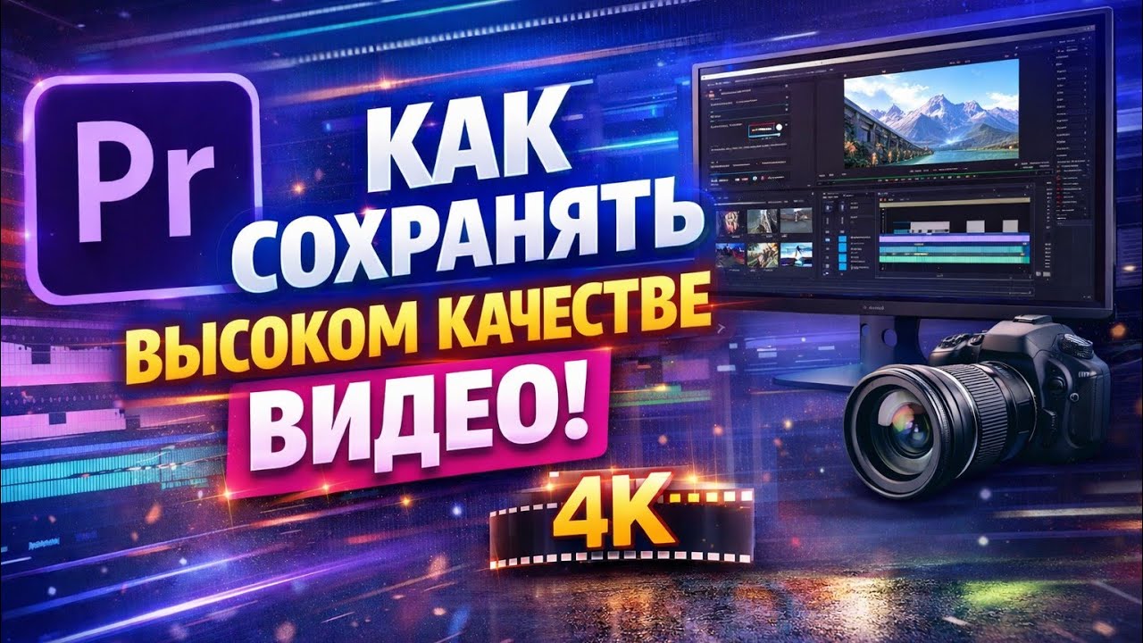 adobe premiere pro как сохранять в высоком качестве видео