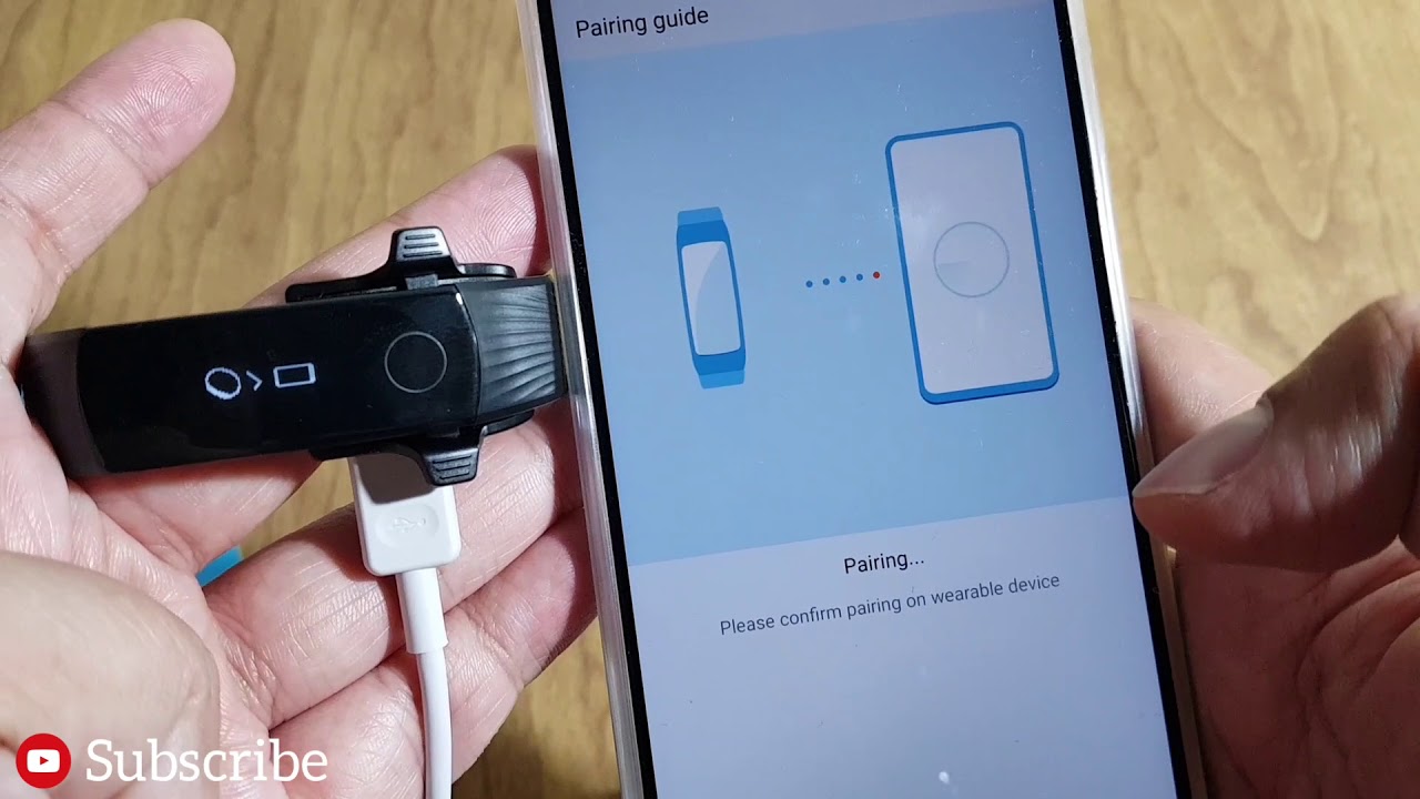 HONOR ® MI BAND 3 ⚡ How To Turn On & Pairing Bluetooth Connection