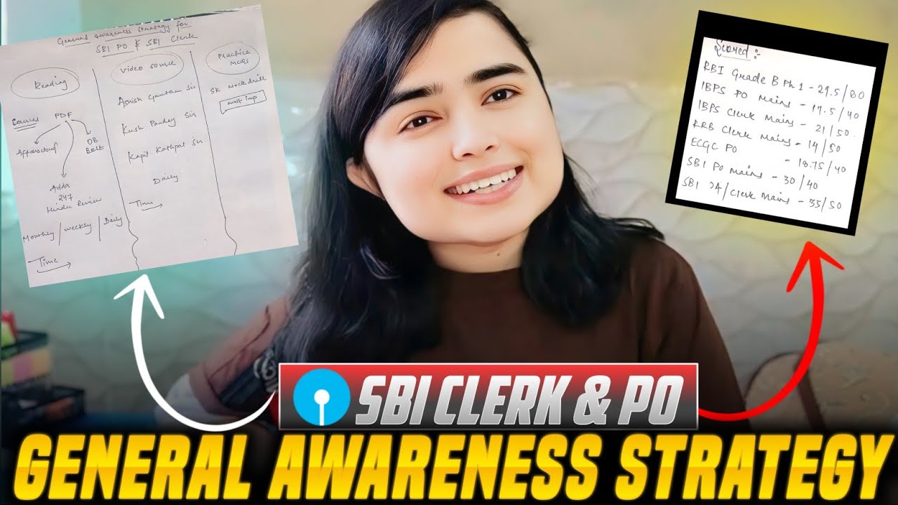 SBI Clerk/PO 2024 | General awareness strategy by Shivani keswani