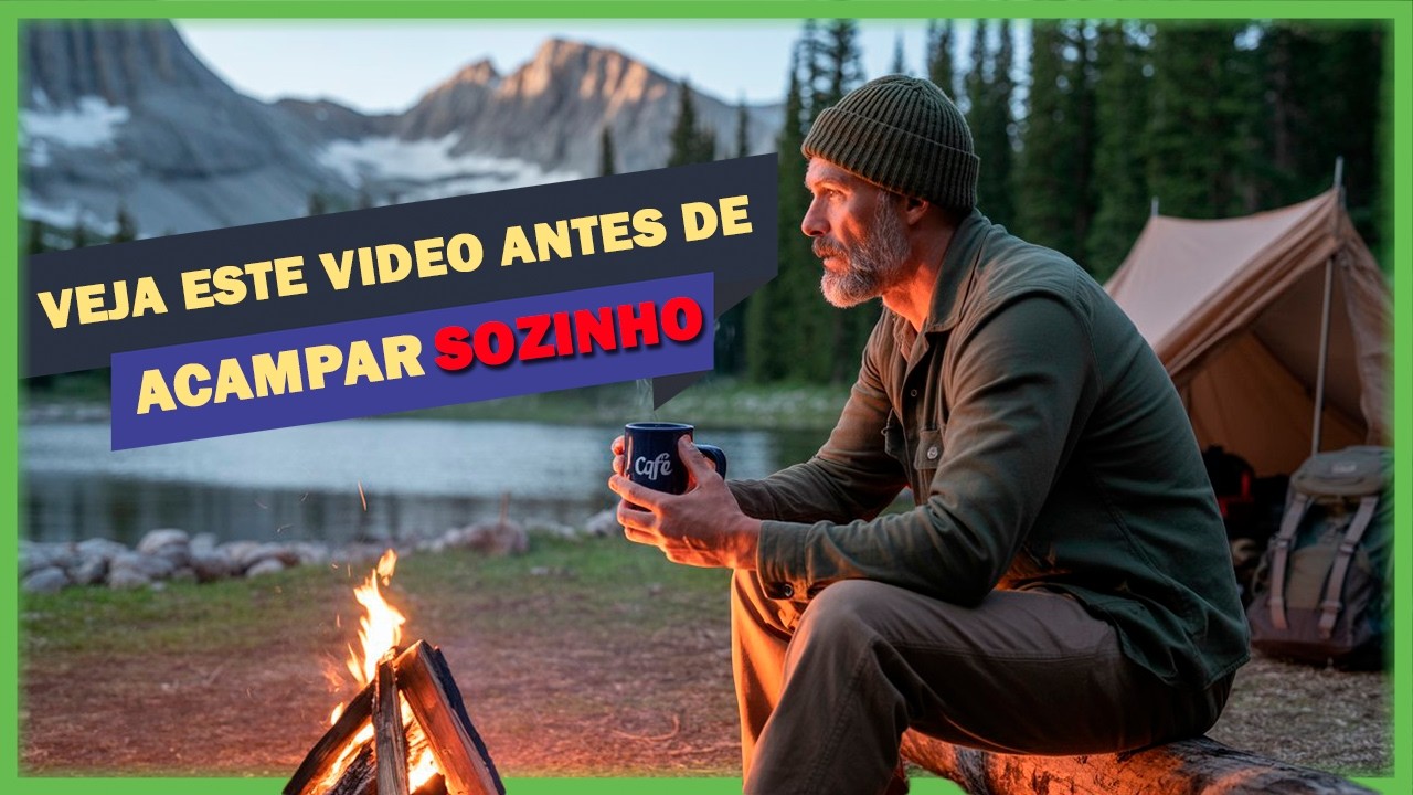Antes de acampar sozinho se fa&ccedil;a essas 3 perguntas