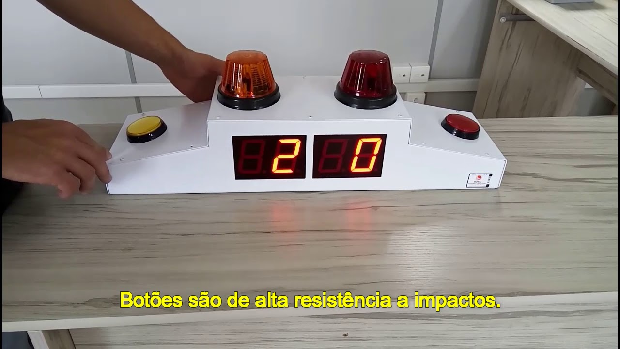 Passa ou Repassa com placar eletrônico