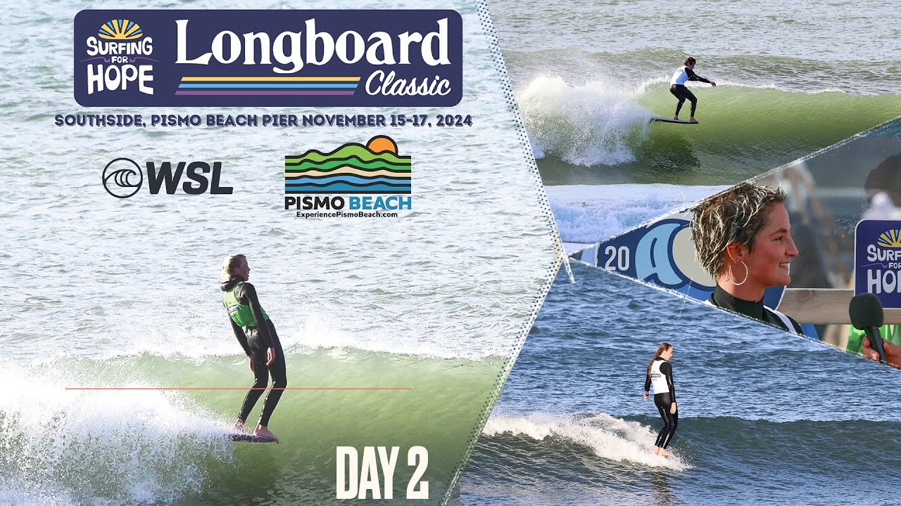 Watch LIVE - Surfing For Hope Longboard Classic Day 2