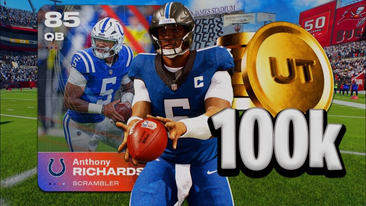 Upgraded Anthony Richardson is disgusting in (MADDEN 26 ULTIMATE  TEAM)