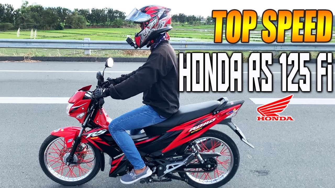 Honda RS125 FI   |  Top speed test