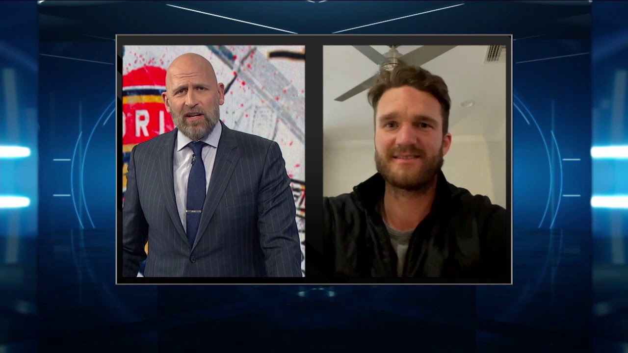 Jonathan Huberdeau Interview - NHL Tonight