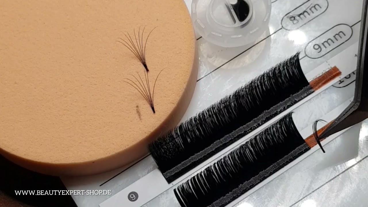 Easy Fan Lashes | Selbstf&auml;chernde Volumenwimpern | Wimpernverl&auml;ngerung leichtgemacht ♡