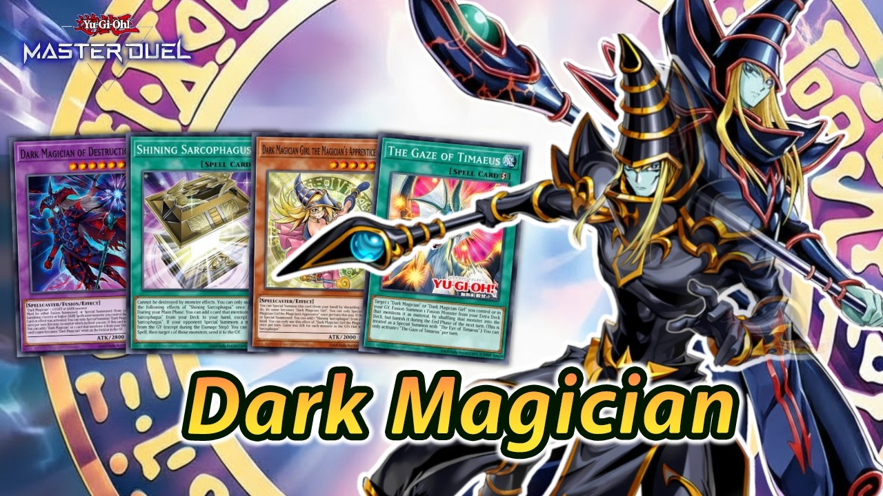 Dark Magician x Shining Sarcophagus Deck Master Duel | The Gaze of Timaeus Ranked Gameplay