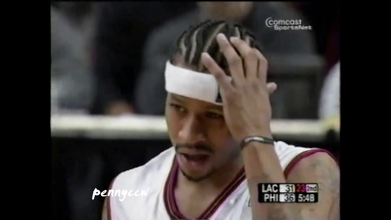 Allen Iverson Full Highlights vs LA Clippers (2004) - AI Fights with Eddie House