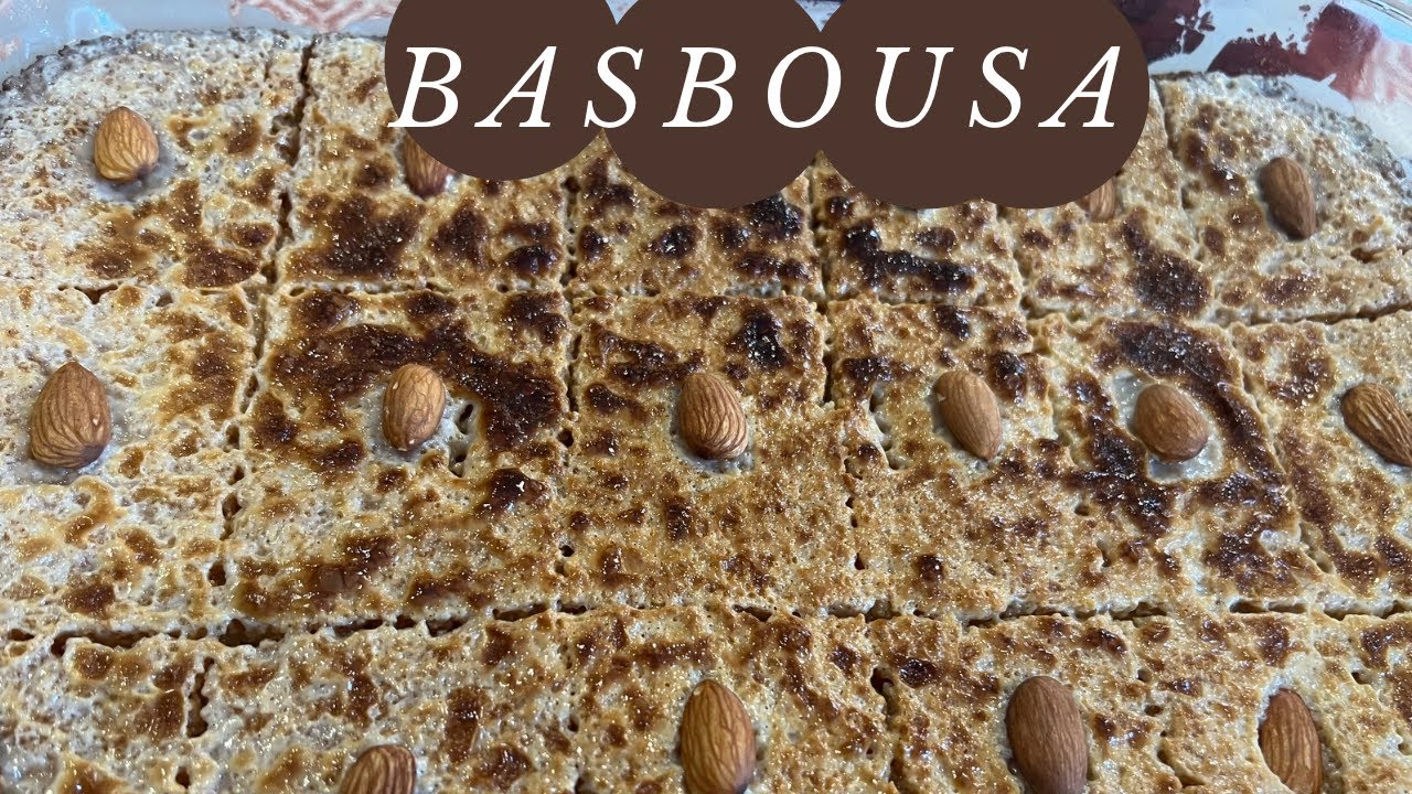 BASBOUSA WITH CONDENSED MILK || EASY TO MAKE || DESSERT