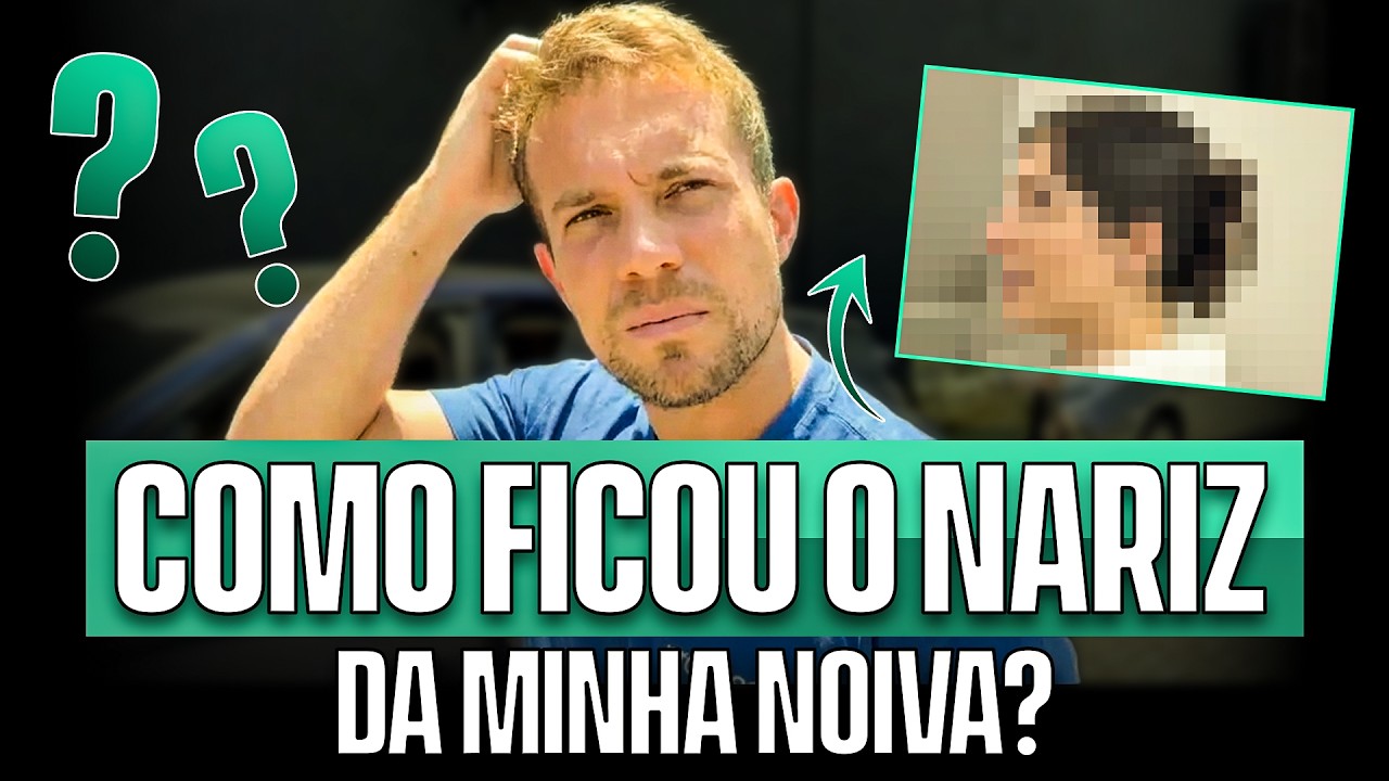 PREPARANDO O CASAMENTO: MINHA NOIVA VAI OPERAR O NARIZ EM 2026!