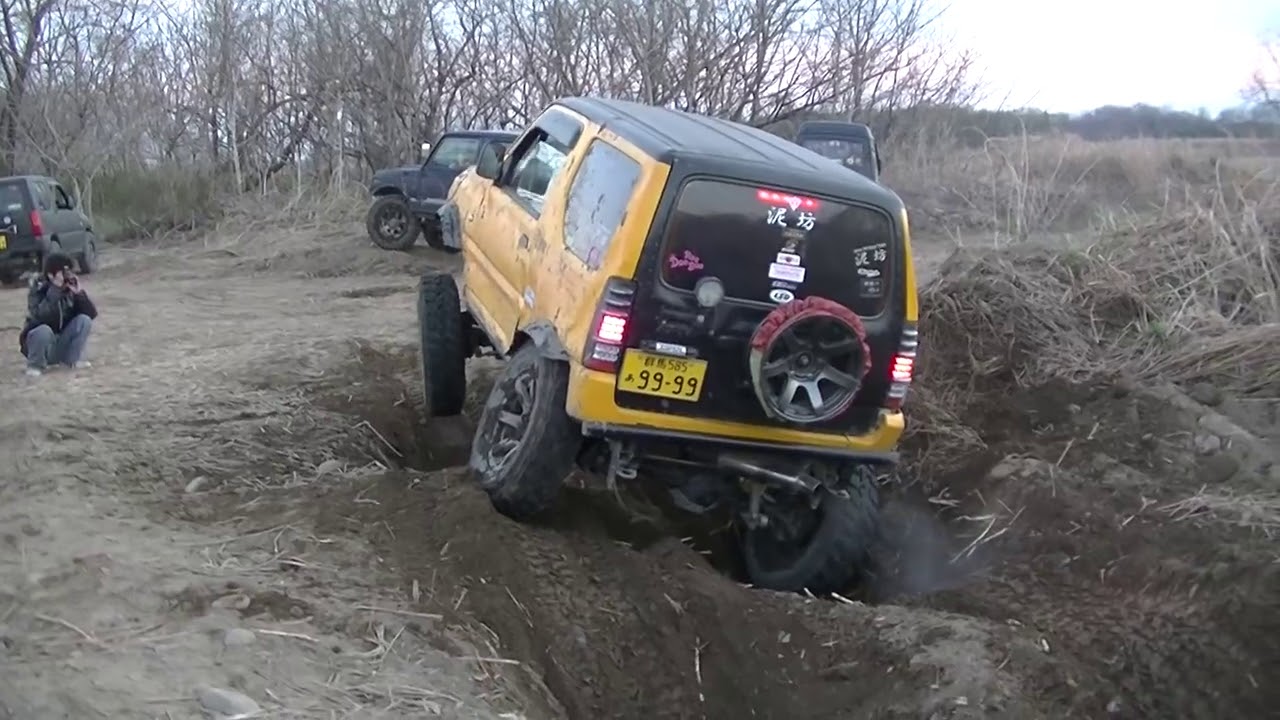 Suzuki Samurai, Jimny off road! Покатушки на сузуки самурай и джимни!