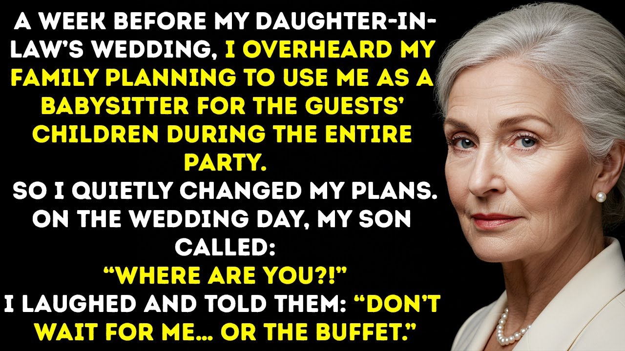 I Overheard My Family Planning to Hire Me as the Nanny for 15 Kids at the Wedding — So I Changed My…