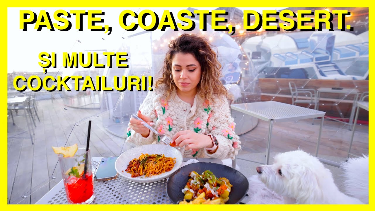 OPULENȚĂ TOTALĂ cu Paste, Coaste, Cocktailuri și Desert! (Linea / Closer To The Moon, București)