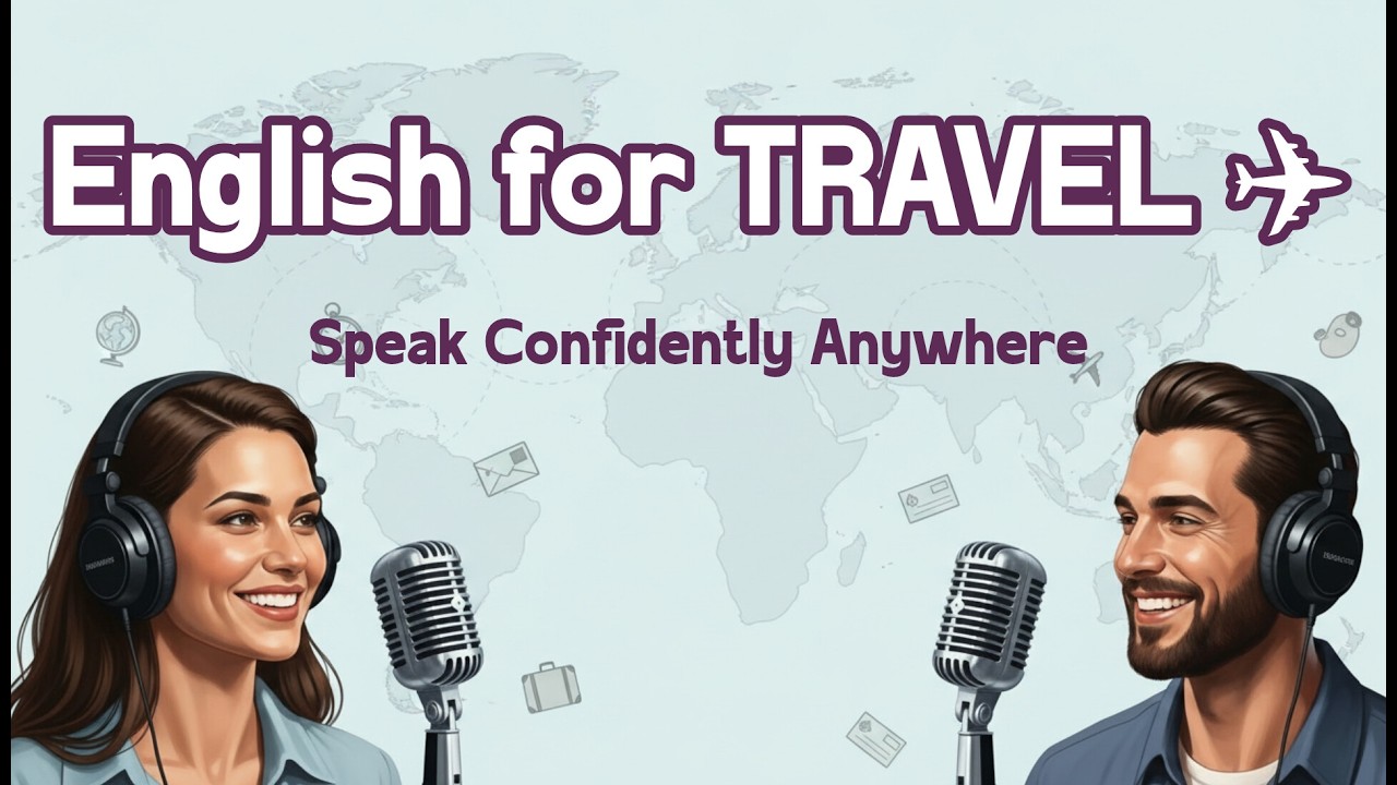 Speak English Confidently While Traveling ✈️ | Airport, Hotel & Real Conversations