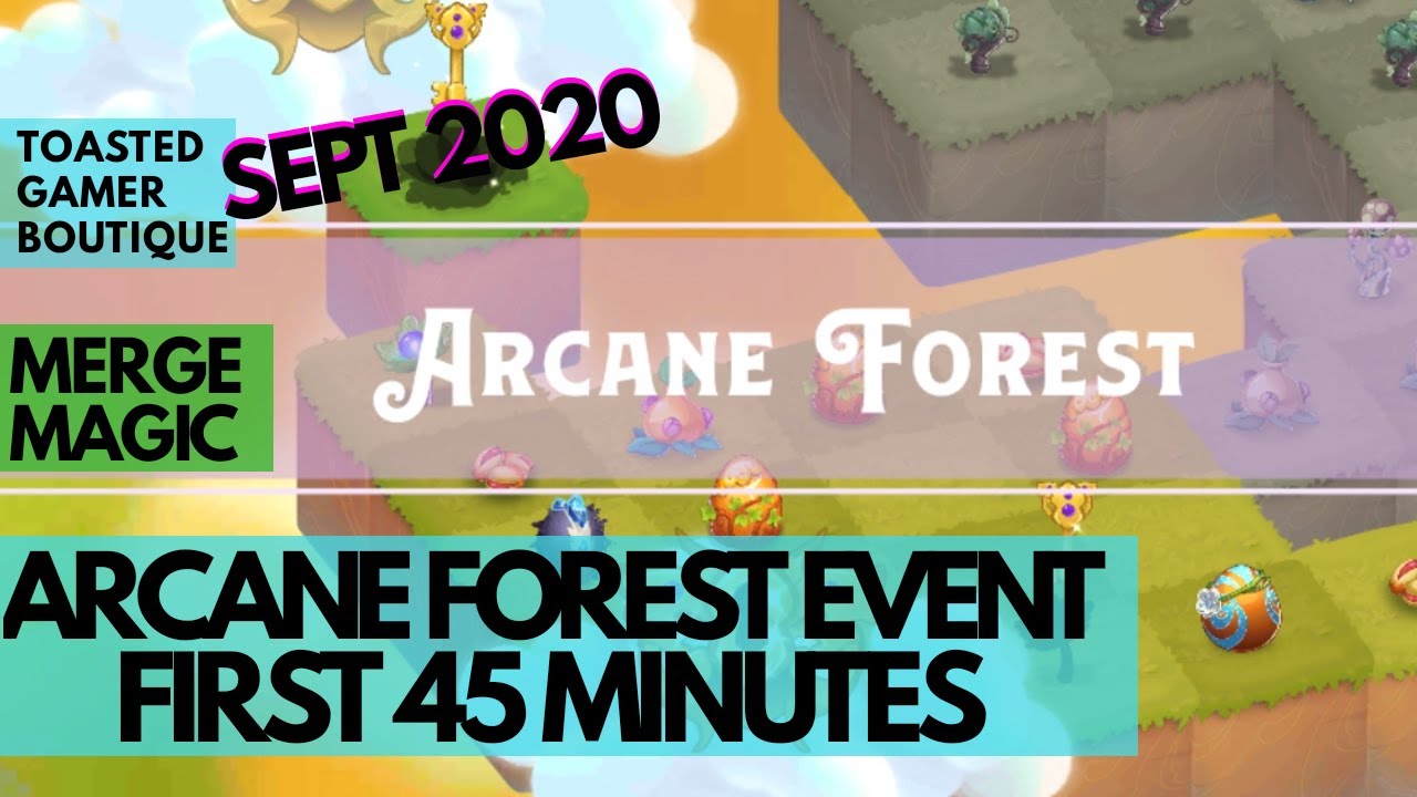 Merge Magic Arcane Forest Event 2020 &bull; First 45 Minutes ☆☆☆