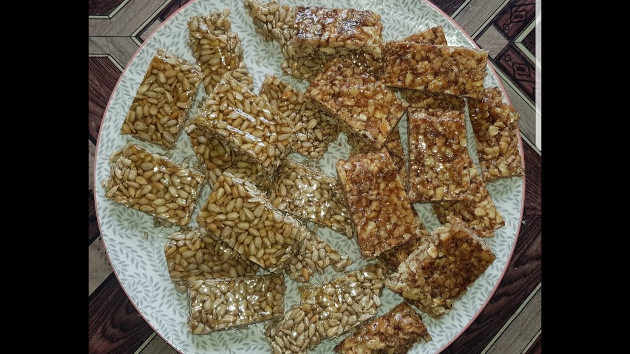 😋СУСАМКИ  ОТ СЛЪНЧОГЛЕДОВИ СЕМКИ, ОРЕХИ И МЕД, ПЪЦКАНА И МАЛКОТО ЯРЕ😋