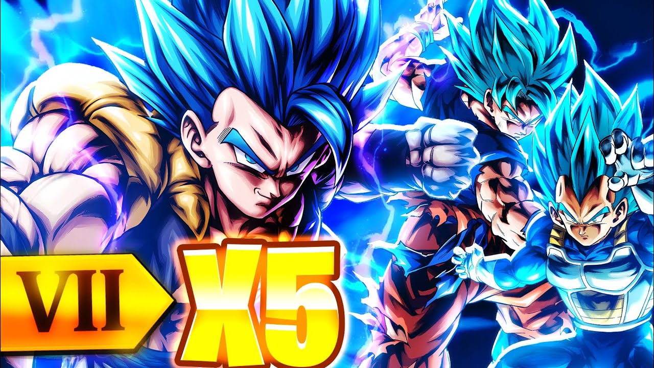 THIS DAMAGE CANT BE REAL!!! 5x ZENKAI BUFFED LF FUSING GOGETA BLUE DESTROYS EVERYONE! (DB Legends)