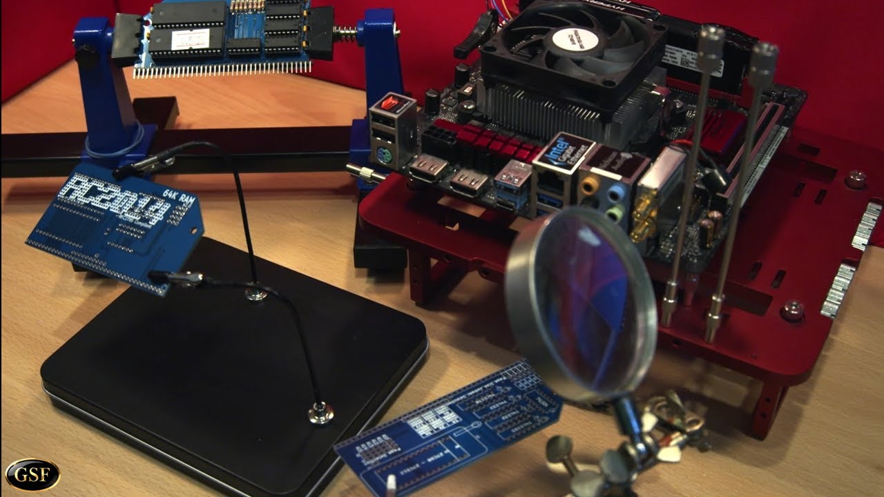 Helping hands for PCB assembly